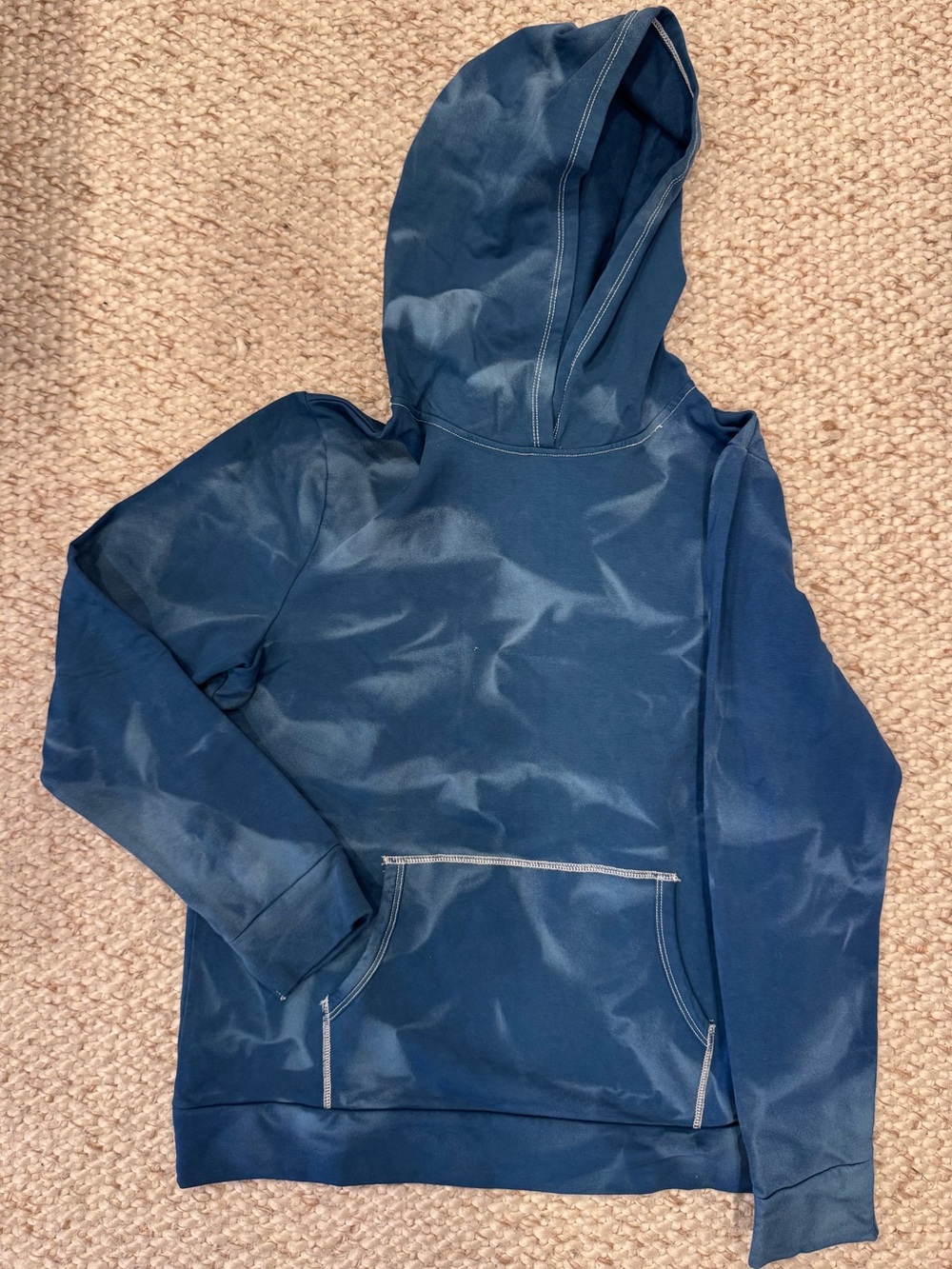 kidpik Navy Blue Pullover Hoodie